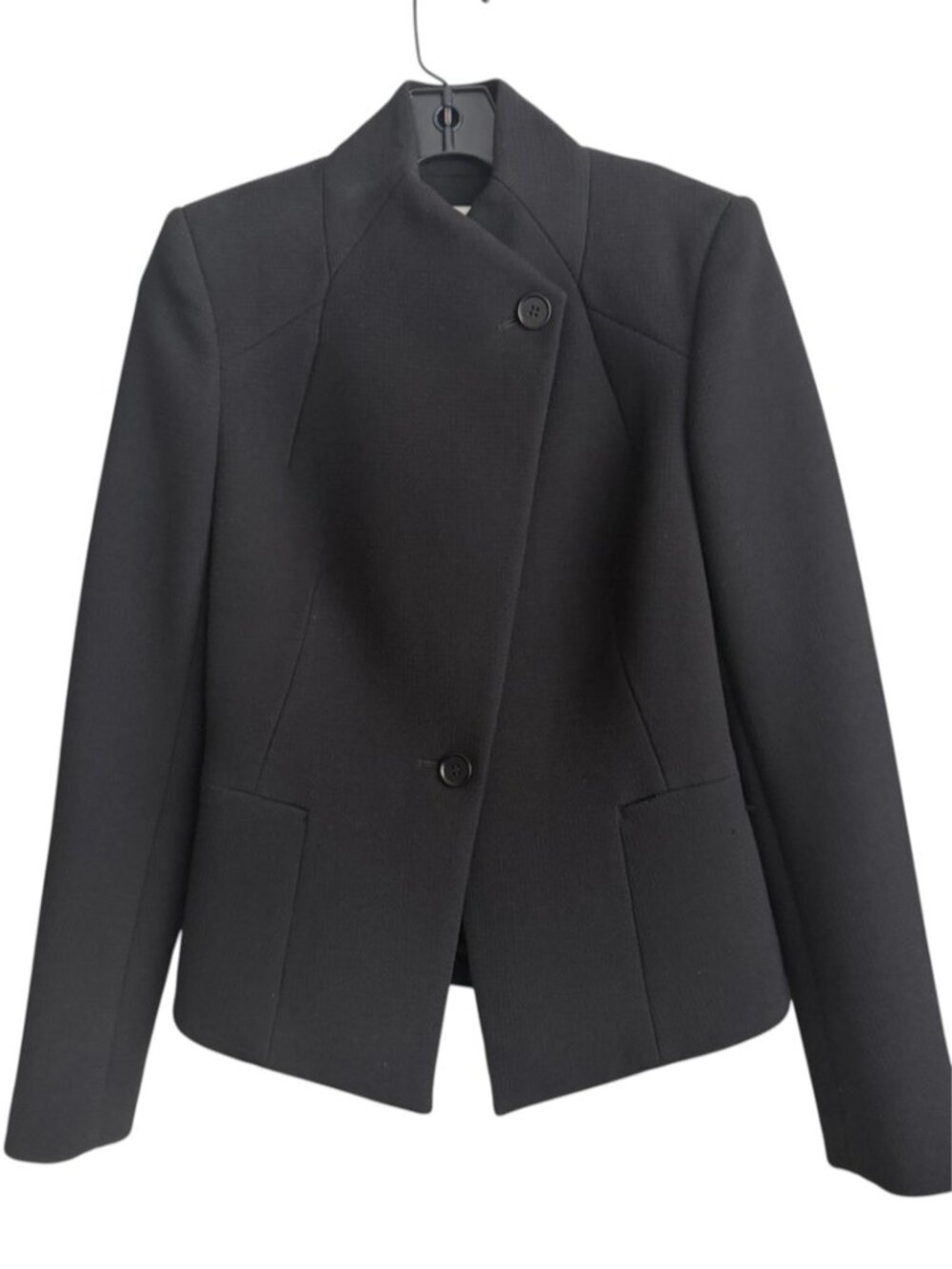 Reiss black lined jacket. Style name: Pinot Fitted Fishtail Size XS.